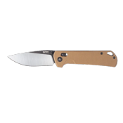 SRM168LGW Couteau SRM Knives 168L-GW Tan Lame Acier D2 IKBS Ambi Lock IKBS - Livraison Gratuite