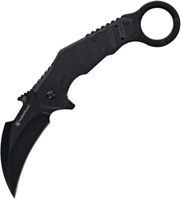 SW1205008 Couteau Smith&Wesson Extreme Ops Karambit A/O Lame Acier 8Cr13MoV - Livraison Gratuite