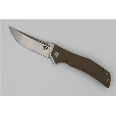 Couteau Bestech Knives Scimitar Lame Acier D2 Manche Desert Tan Linerlock BTKG05C1 - Free Shipping