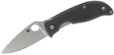 Couteau Spyderco Polestar Lame Acier CTS BD1 Manche G-10 SC220GPGY - Free Shipping