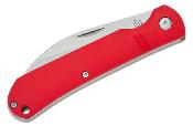 BC484GR Couteau Bear & Son 484GR Red Lame Wharncliffe Acier D2 Slipjoint USA - Livraison Gratuite