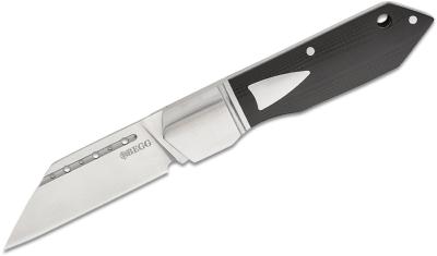BG036 Couteau Canif Begg Knives Traditional Tanto Reverse Large Lame Acier 14C28N Tanto Reverse Slip Joint - Livraison Gratuite
