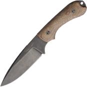 BRAD32FE104NA Couteau Bradford Knives Guardian 3.2 3D Natural Lame Acier AEB-L Etui Cuir USA - Livraison Gratuite