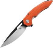 BTKG50C Couteau Bestech Ornetta Orange Lame Acier N690 Black/Satin IKBS - Livraison Gratuite