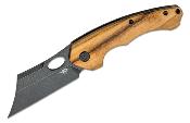 BTKL06C Couteau Bestech Skirmish Olivewood Lame Acier Black 154CM IKBS - Livraison Gratuite