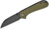 CIVC18062AF2 Couteau CIVIVI Elementum Green Lame Nitro-V Wharncliffe IKBS - Livraison Gratuite