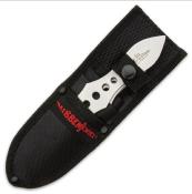 GH5118 3 Couteaux de Lancer Hibben Master Throwing Knives Acier 3Cr13 Etui Nylon - Livraison Gratuite