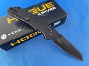 HO24366 Couteau Hogue Deka Black ABLE Lock Lame Acier CPM-MagnaCut Made USA - Livraison Gratuite