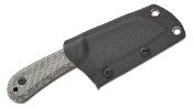 KI1062A2 Couteau Kizer Deckhand Blackwash Lame Acier D2 Sheepsfoot Etui Kydex - Livraison Gratuite