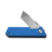 KUB104C Couteau Kubey Avenger Blue G10 Lame Tanto Acier D2 IKBS - Livraison Gratuite