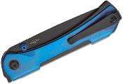 RS7141BB Couteau Real Steel Sylph Blue Lame Acier Nitro-V Black PVD - Livraison Gratuite