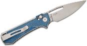 RS8051DM Couteau Real Steel Vis Denim Lame Drop Point Acier 12C27N IKBS - Livraison Gratuite