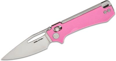 RST8051PS Couteau Real Steel Vis Pink Lame Acier 12C27N Crossbar Lock IKBS - Livraison Gratuite