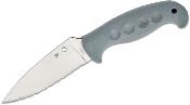 SCFB05SGY Couteau Spyderco Temperance CPM-CruWear Serrated Etui Boltaron Made Japan - Livraison Gratuite