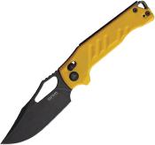 SRM238XGY Couteau SRM Knives 283X Ambi Lock Yellow Lame Acier D2 - Livraison Gratuite