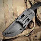 TKF211SW Couteau Takumitak Exit Point Drop Point Stonewash Lame Acier D2 Etui Kydex - Livraison Gratuite