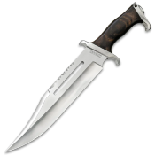 UC3599 Couteau United Cutlery Hibben III Bowie Knife Replica Lame Acier 7Cr13 Etui Cuir - Livraison Gratuite