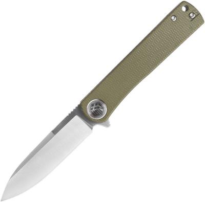 WPK3896MG Couteau WIN+ Green Micarta Lame Spear Point Acier D2 - Livraison Gratuite