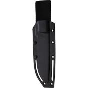 ZPKS0030 Couteau ZA-PAS Ultra Outdoor Black Lame Acier Carbone NMV O2 Etui Kydex Made Poland