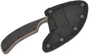 BR0323B Couteau Browning Cutoff Camp Skinner Lame Acier 9Cr14MoV Etui Nylon - Livraison Gratuite