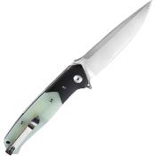 BTKG03L Couteau Bestech Swordfish Jade/Black Lame Acier CPM-MagnaCut IKBS - Livraison Gratuite