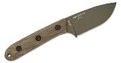 ESPACAYA3VOD Couteau ESEE Pacaya Olive Lame Acier CPM-3V Etui Kydex Made In USA - Livraison Gratuite