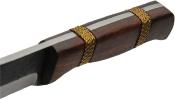 PA203432 Couteau de Survie Rite Edge Hunter Lame Acier Carbone Etui Cuir  - Livraison Gratuite