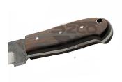 PA203512 Couteau de Survie Rite Edge Galley Skinner Lame Forgée Etui Cuir - Livraison Gratuite