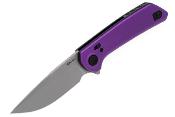 REAPLXFA5 Couteau Reate Knives PL-XF Purple Lame SW Acier Nitro-V - Livraison Gratuite