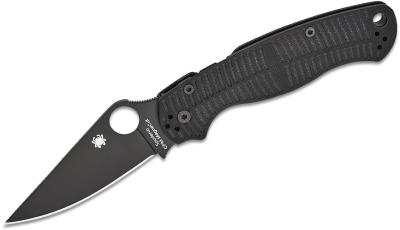 SC81GMCBKP2 Spyderco Paramilitary 2 Salt Lame Acier CPM-MagnaCut Compression Lock Made USA - Livraison Gratuite