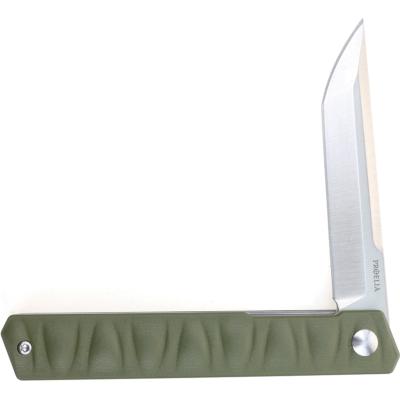 STT302GN Couteau Pliant S-Tec Tanto OD Green G10 Lame Acier 7CR17MOV - Livraison Gratuite