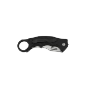 WAR040BK Karambit WithArmour Lynx Black Lame Acier 440C Button Lock Etui Nylon - Livraison Gratuite