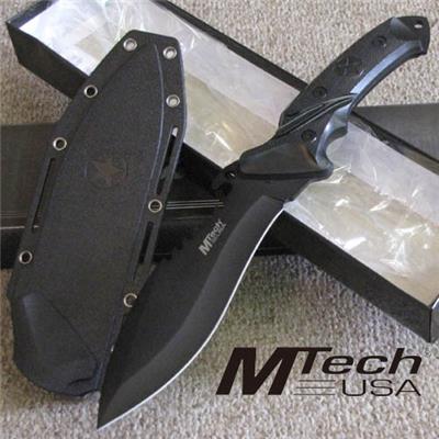 Couteau de Survie Bushcraft Tactical Military Bowie Acier 440 Manche Alu MT2012 - Free Shipping