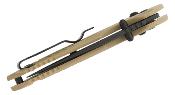 BCMC900DS7BSR Couteau Backup Bear OPS Mini Rancor IX Lame Acier D2 Serrated Crossbar Lock Made USA - Livraison Gratuite