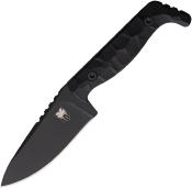 CBTKPBLK Couteau Cobratec Knives Kingpin Lame Acier D2 Etui Kydex - Livraison Gratuite