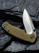 CIVC2020B Couteau Civivi Pintail Acier S35VN Manche Olive Micarta - Livraison Gratuite