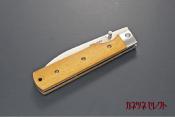 KCGA001 Couteau Kanetsune Gaku Style Wood Lame Acier 440 Made In Japan - Livraison Gratuite