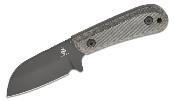 KI1062A2 Couteau Kizer Deckhand Blackwash Lame Acier D2 Sheepsfoot Etui Kydex - Livraison Gratuite