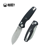 KUB288A Couteau Kubey Breeze Black Lame Acier 14C28N SW IKBS Crossbar Lock - Livraison Gratuite