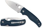 SC229GPCBL Couteau Spyderco Shaman Lame Acier CPM-SPY27 Satin Made USA - Livraison Gratuite