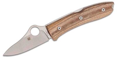 SC255CMP Spyderco SpyOpera Lame M390 Manche Micarta Italy - Livraison Gratuite