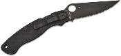 SC36GSBK2 Couteau Spyderco Military 2 Black Lame Acier S30V Serr Compression Lock USA - Livraison Gratuite