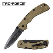 TF962TN LOT DE 3 Couteau Tac Force Desert Storm Tan G10 Lame Acier Inox - Livraison Gratuite