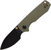 VOSA3602 Couteau Vosteed Raccoon Cub OD Green Lame Acier 14C28N IKBS - Livraison Gratuite