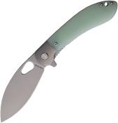 VOSNSK003 Couteau Vosteed Nightshade Shilin Jade G10 Lame Acier Elmax IKBS - Livraison Gratuite