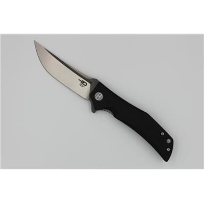 Couteau Bestech Knives Scimitar Lame Acier D2 Manche Black G-10 Linerlock BTKG05A2 - Free Shipping