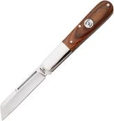 BCC2180 Couteau Bear & Son Heritage Large Barlow Walnut Lame Acier Carbone 1095 Slip Joint USA - Livraison Gratuite