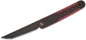 CIVC230151 Couteau CIVIVI KwaiQ Burgundy/Black Lame Acier Nitro-V Blk Tanto IKBS - Livraison Gratuite