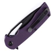 KT1001B3 Couteau Kansept Kryo Purple Lame Acier D2 Black IKBS - Livraison Gratuite