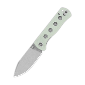 QS150E1 Couteau QSP Canary Jade Folder Lame Acier 14C28N Stonewash IKBS - Livraison Gratuite 